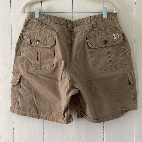 Carhartt Cargo Work Shorts - 14 - dark khaki - Picture 5 of 6